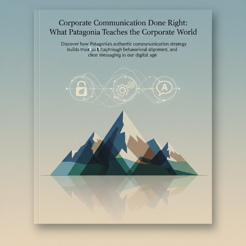 Corporate Communication Done Right: What Patagonia Teaches the Corporate World
