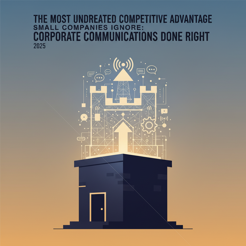 The Most Underrated Competitive Advantage Small Companies Ignore: Corporate Communications Done Right