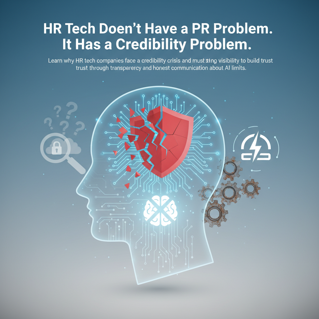 HR Tech Doesn’t Have a PR Problem. It Has a Credibility Problem.