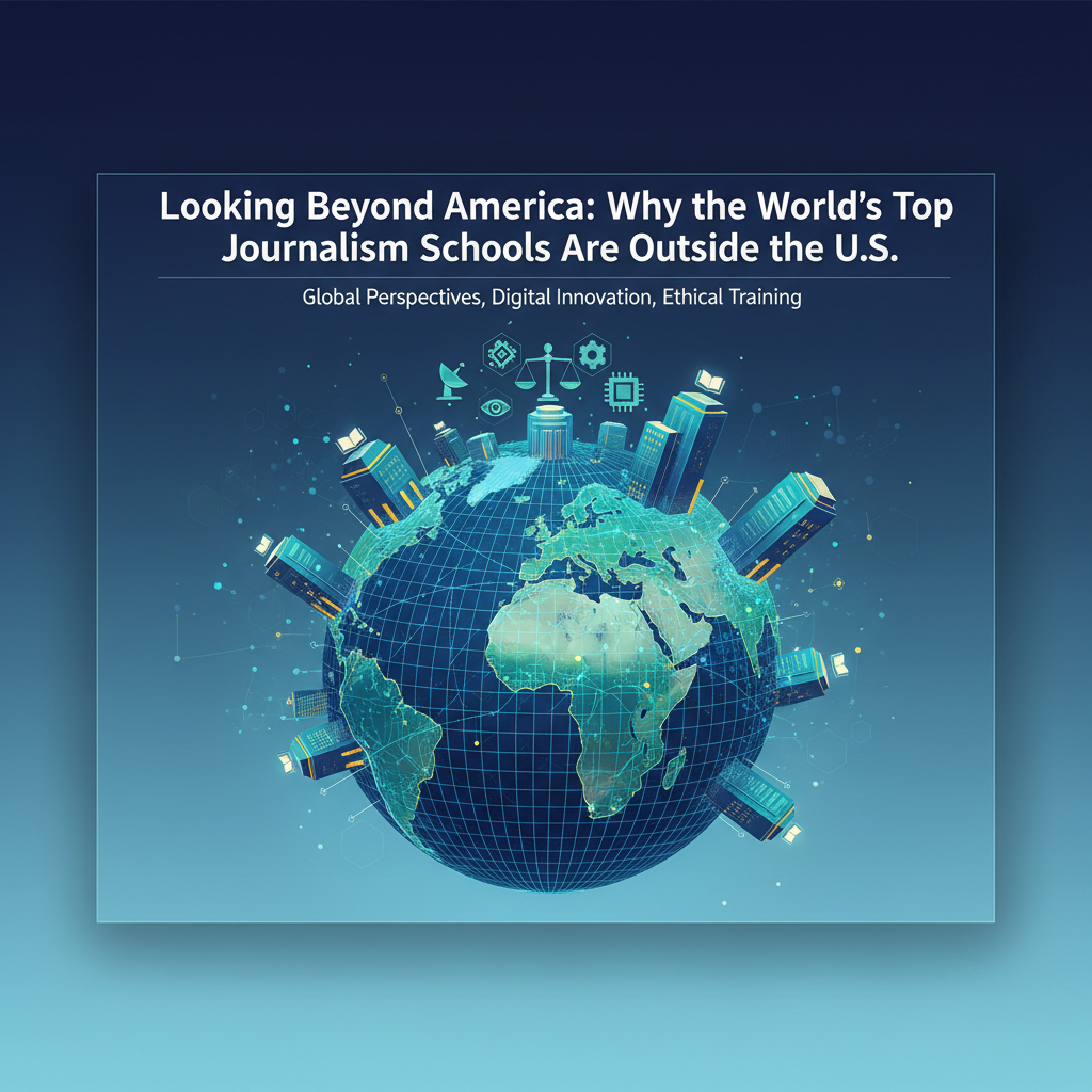 Looking Beyond America: Why the World’s Top Journalism Schools Are Outside the U.S.