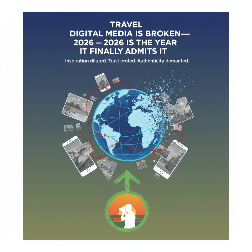 Travel Digital Media Is Broken—and 2026 Is the Year It Finally Admits It
