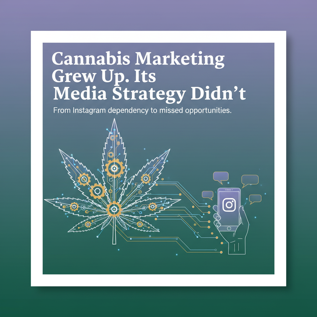 Cannabis Marketing Grew Up. Its Media Strategy Didn’t