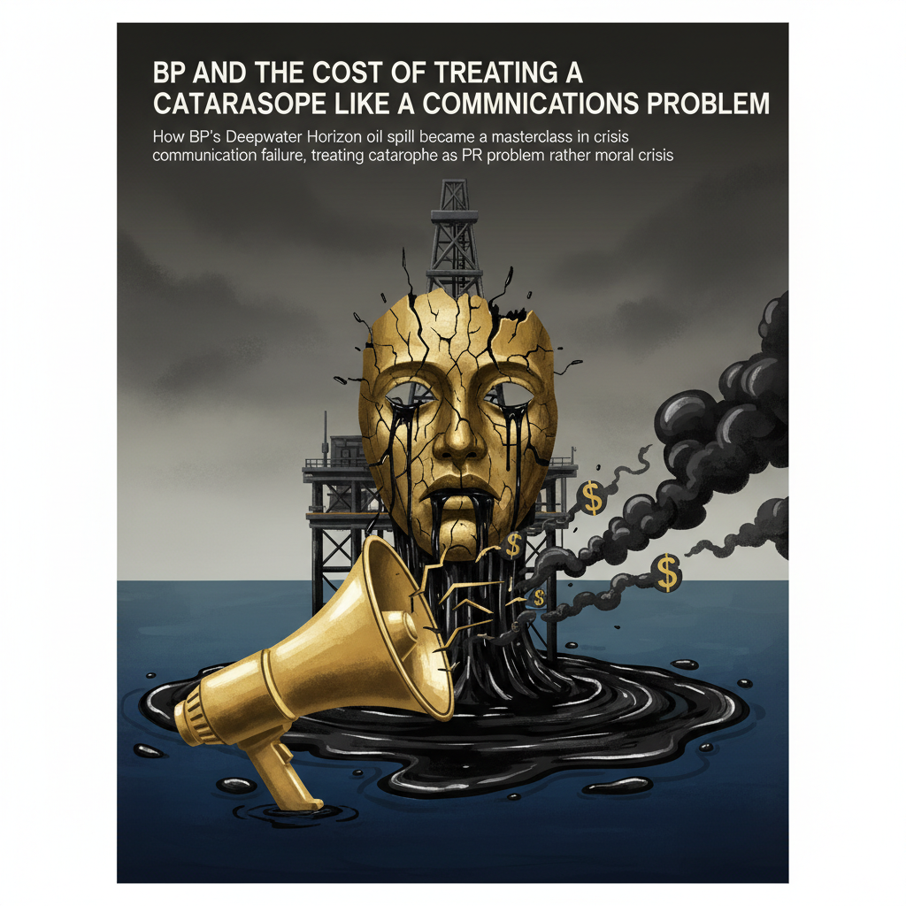 BP and the Cost of Treating a Catastrophe Like a Communications Problem