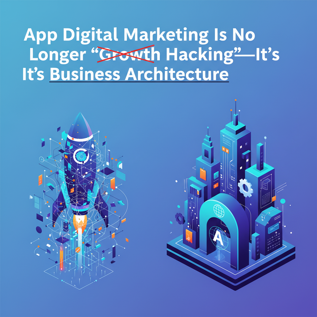 App Digital Marketing Is No Longer “Growth Hacking”—It’s Business Architecture