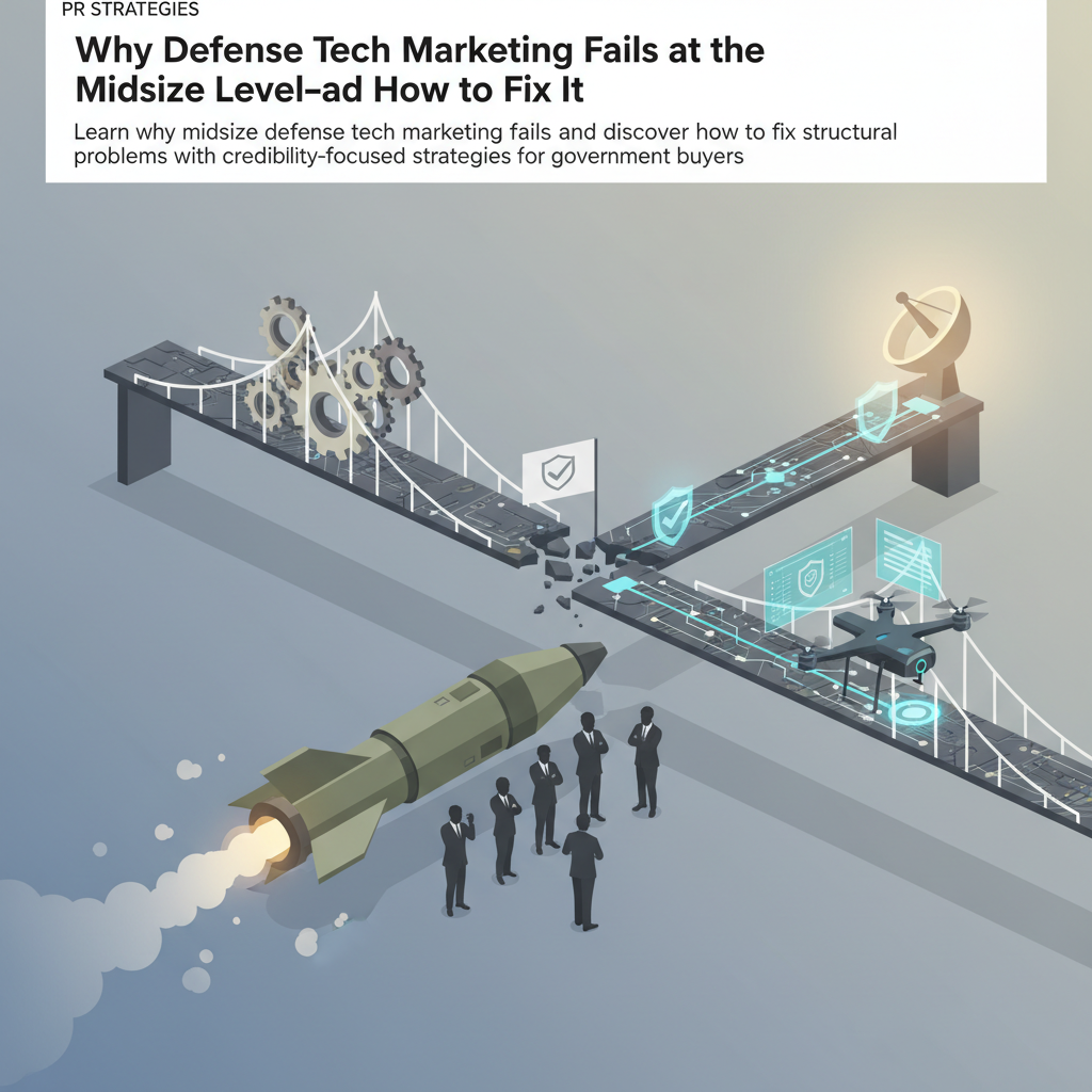 Why Defense Tech Marketing Fails at the Midsize Level—and How to Fix It