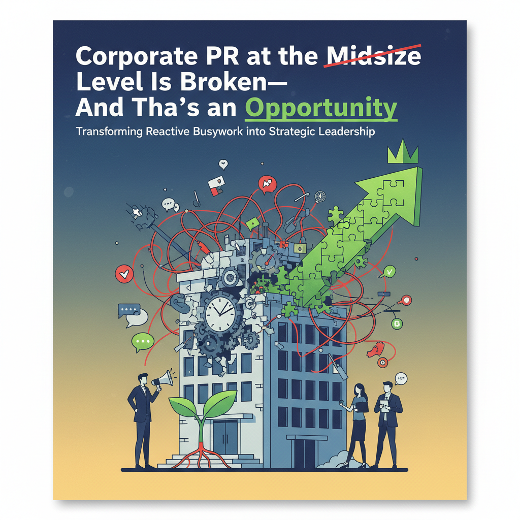 Corporate PR at the Midsize Level Is Broken—And That’s an Opportunity