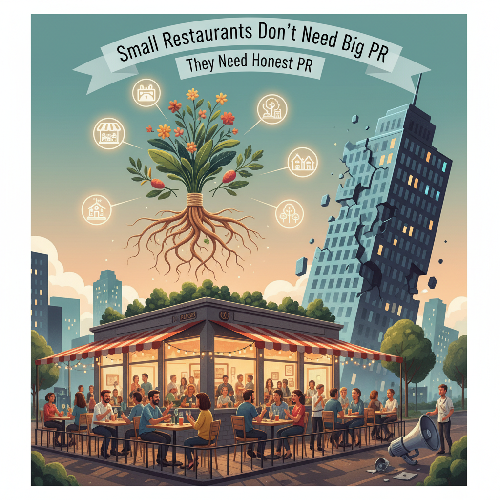 Small Restaurants Don’t Need Big PR — They Need Honest PR