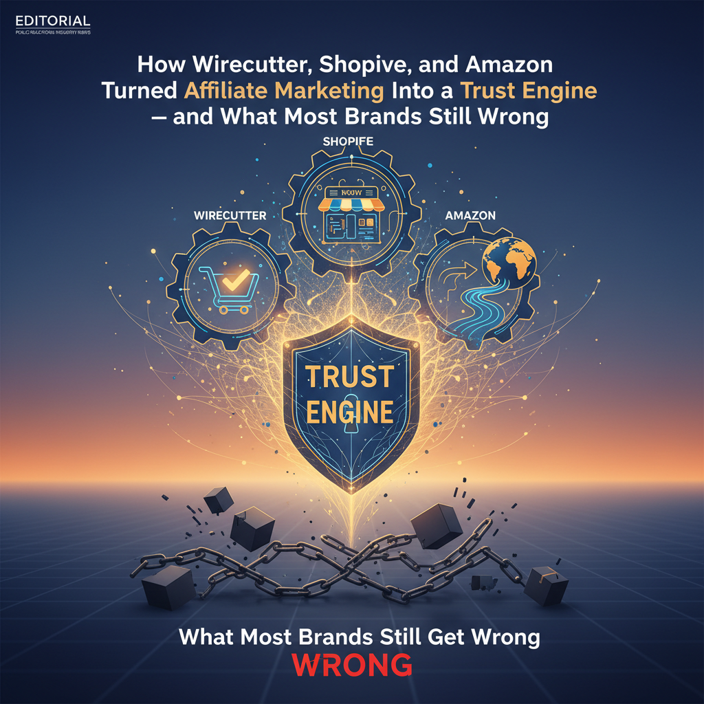 How Wirecutter, Shopify, and Amazon Turned Affiliate Marketing Into a Trust Engine — and What Most Brands Still Get Wrong