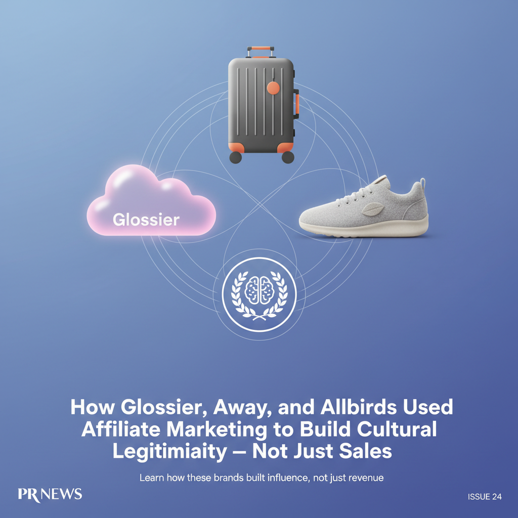 How Glossier, Away, and Allbirds Used Affiliate Marketing to Build Cultural Legitimacy — Not Just Sales