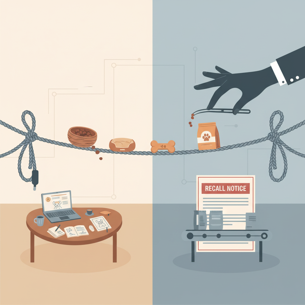From Kitchen Table to Recall Notice: The PR Tightrope Small Pet Brands Must Walk