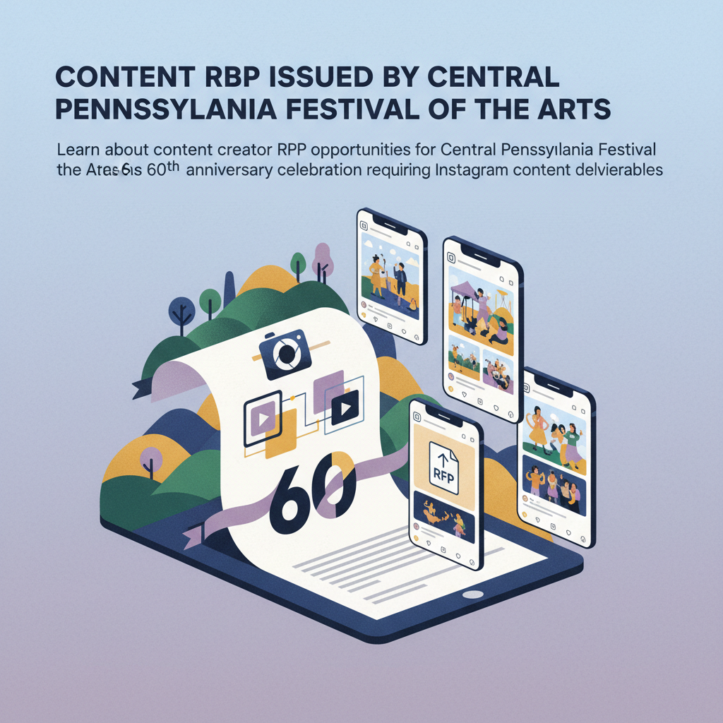 Content RFP Issued By Central Pennsylvania Festival of the Arts