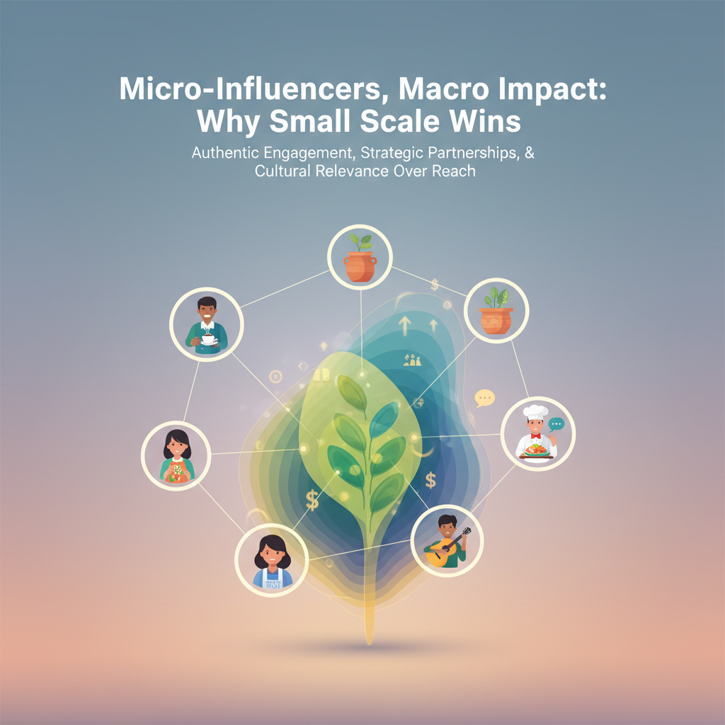 Micro-Influencers, Macro Impact: Why Small Scale Wins
