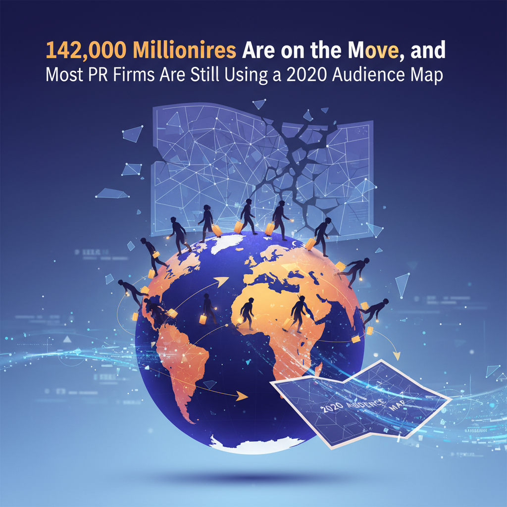 142,000 Millionaires Are on the Move, and Most PR Firms Are Still Using a 2020 Audience Map