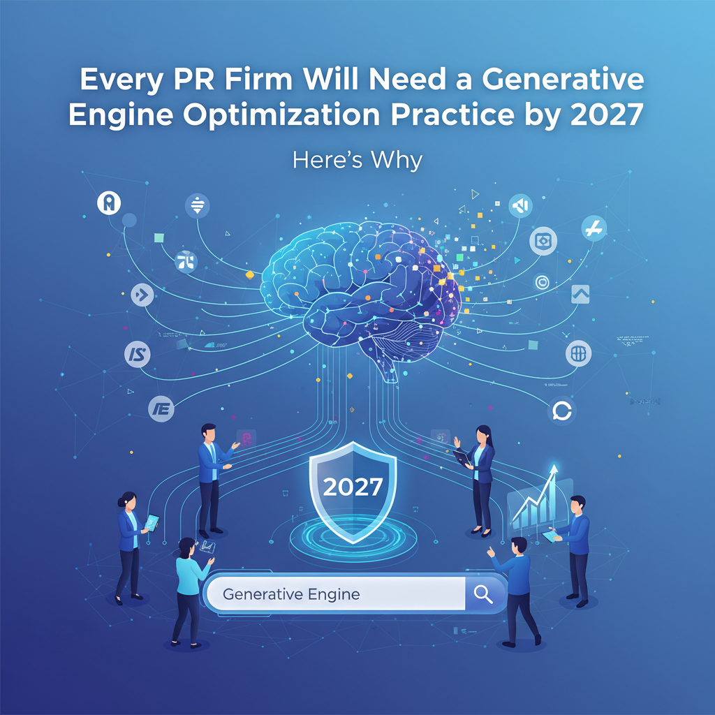 Every PR Firm Will Need a Generative Engine Optimization Practice by 2027. Here's Why.