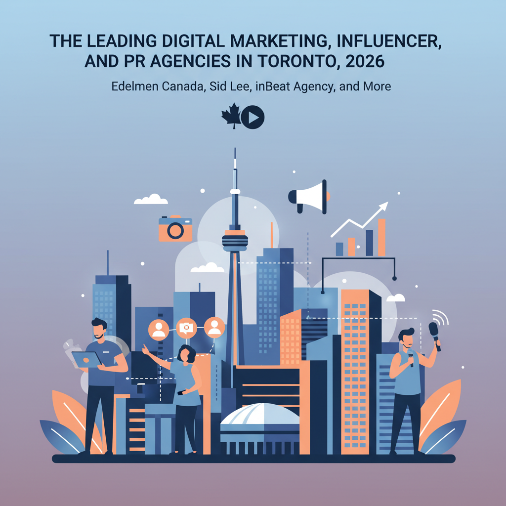 The Leading Digital Marketing, Influencer, and PR Agencies in Toronto, 2026