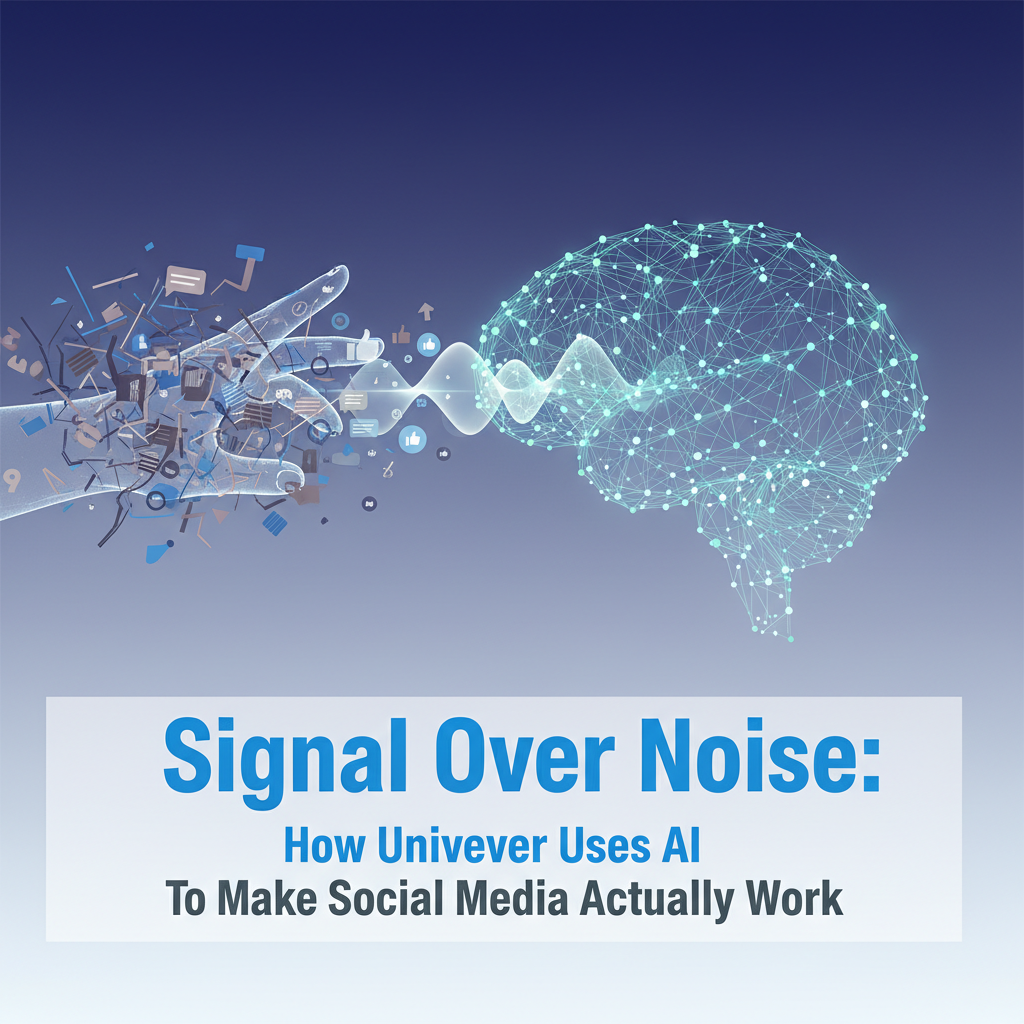 Signal Over Noise: How Unilever Uses AI to Make Social Media Actually Work