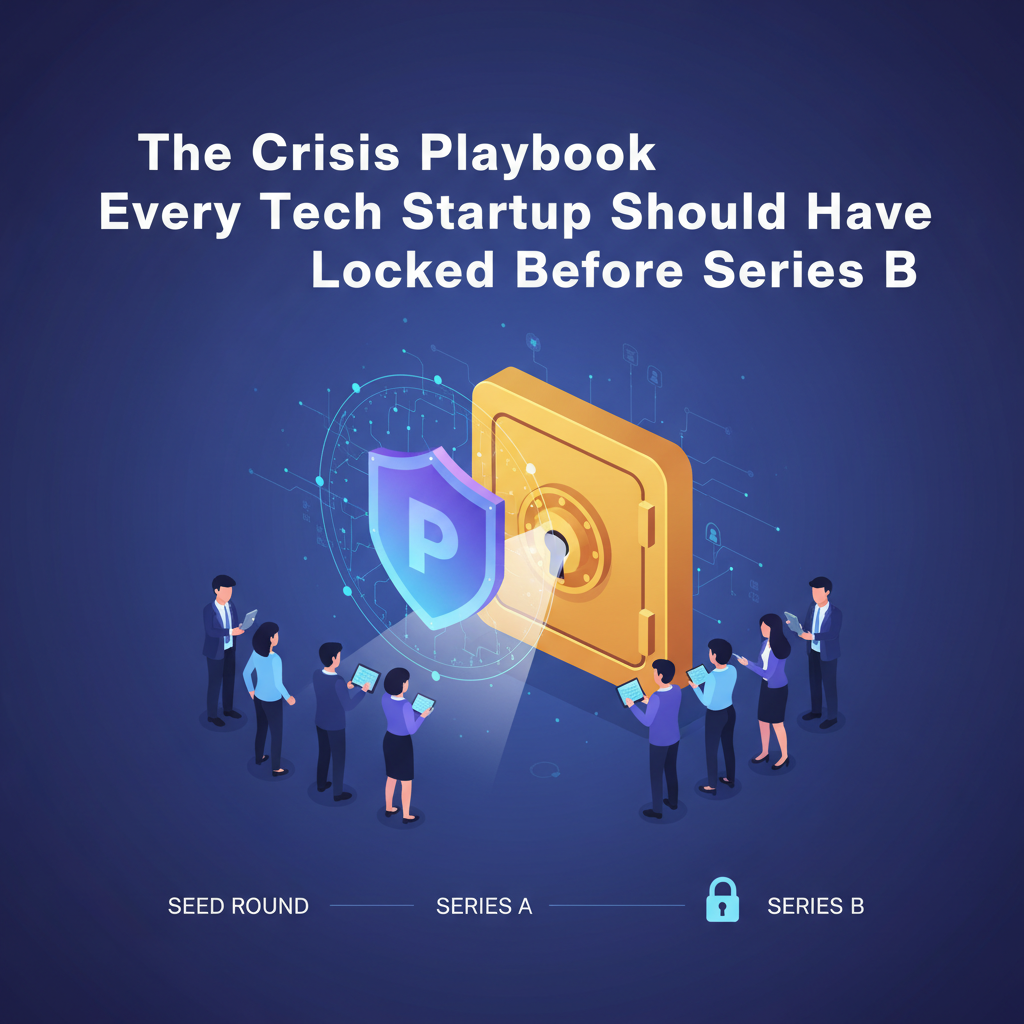 The Crisis Playbook Every Tech Startup Should Have Locked Before Series B