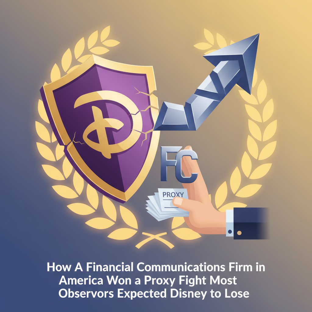 How A Financial Communications Firm in America Won a Proxy Fight Most Observers Expected Disney to Lose