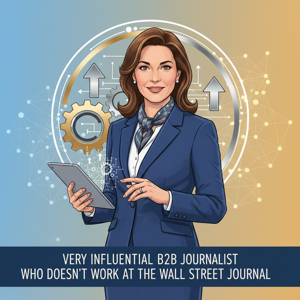 Very Influential B2B Journalist Who Doesn't Work at the Wall Street Journal