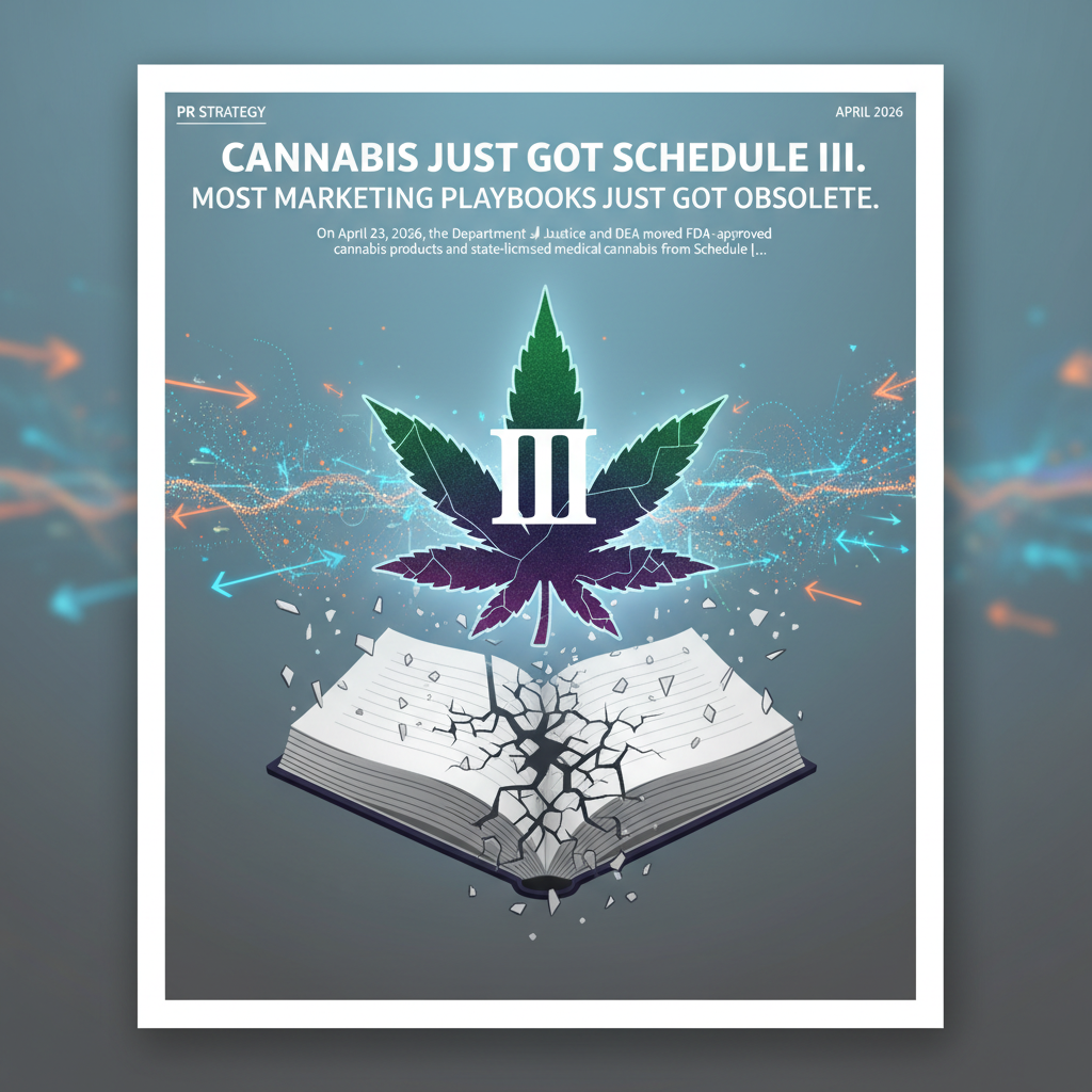 Cannabis Just Got Schedule III. Most Marketing Playbooks Just Got Obsolete.