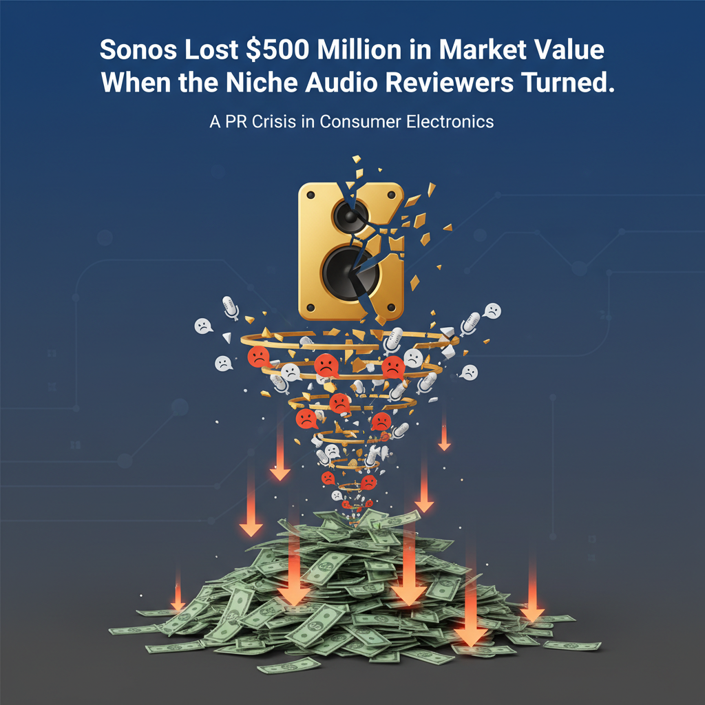 Sonos Lost $500 Million in Market Value When the Niche Audio Reviewers Turned.