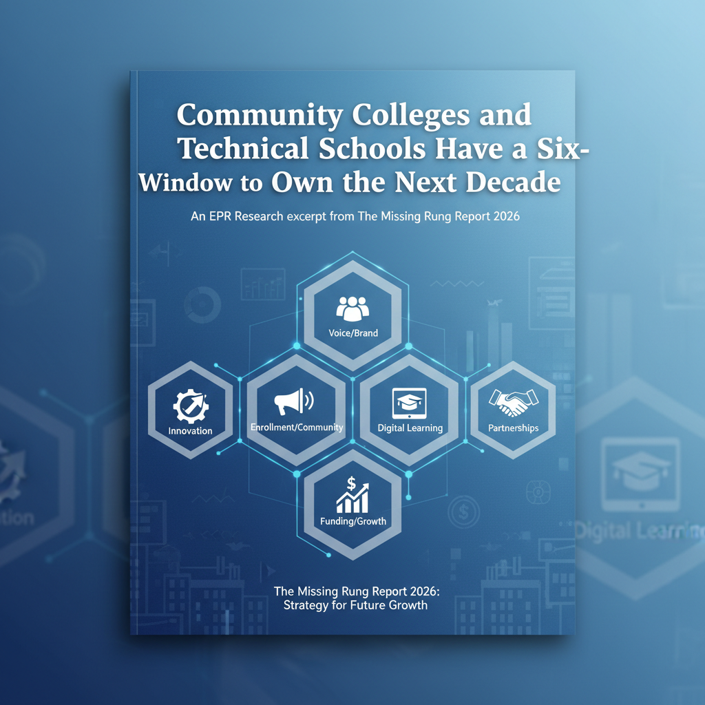 Community Colleges and Technical Schools Have a Six-Play Window to Own the Next Decade