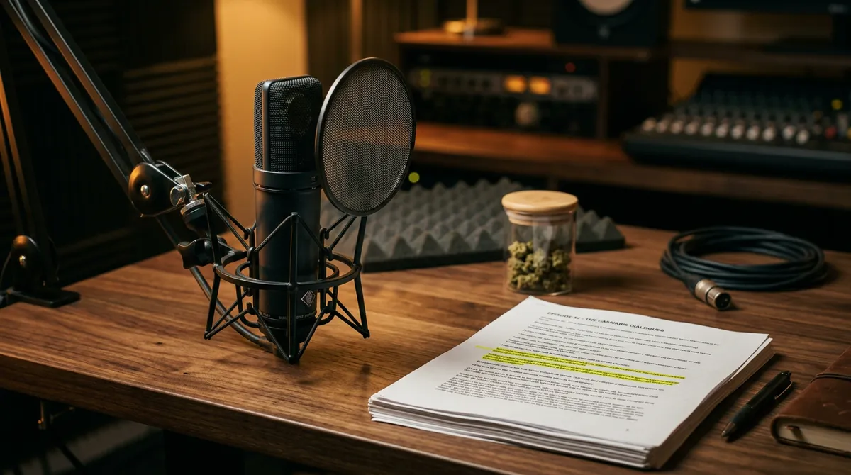 Cannabis Podcasts and the Citation Footprint