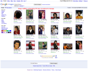 Google's Take on the Michelle Obama Image Search Case - A PR Disaster