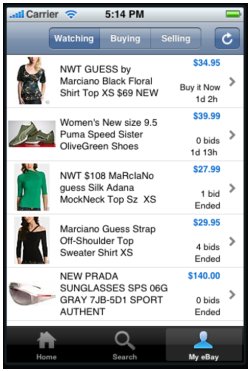 iPhone ecommerce