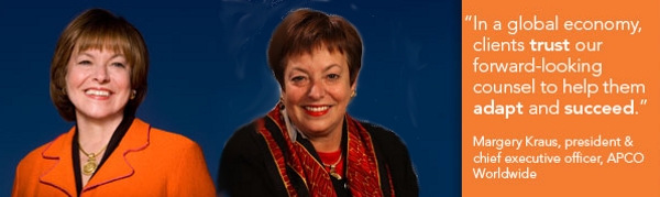 APCO Worldwide PR Margery Kraus