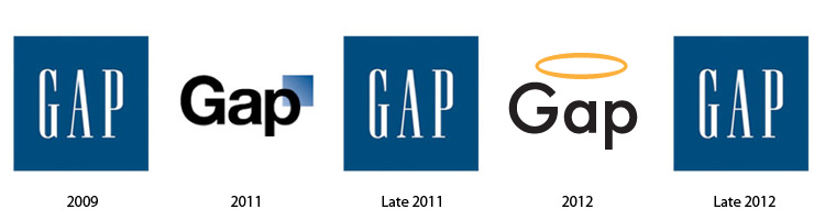 Logos: Iconic Gap Logo Takes Back Its Place