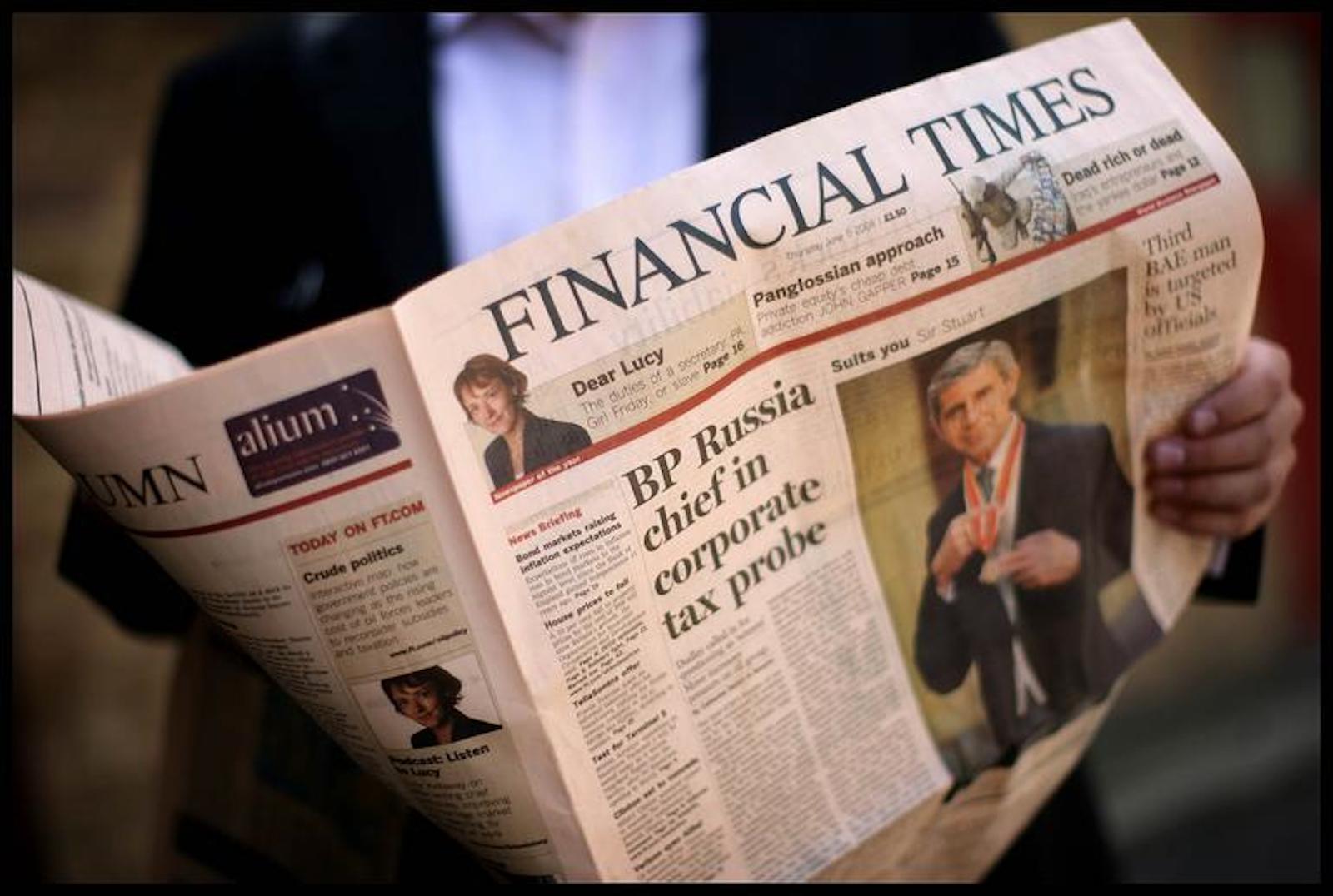 Financial Times Boosts Marketing Strategy with Samsung Galaxy Tab App