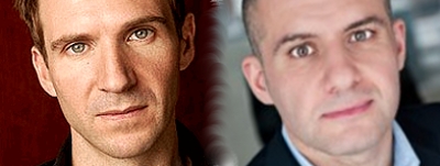 Ronn Torrossian and Ralph Fiennes