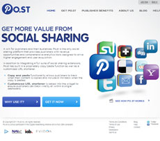 Po.st Integrates Monetization with Social Sharing
