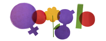 Google Turns Googlo for International Women's Day