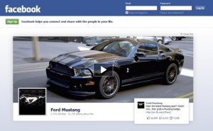 Ford Mustang Ad Goes Viral after Placement on Facebook Logout Page