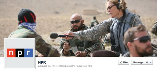 NPR Facebook Page
