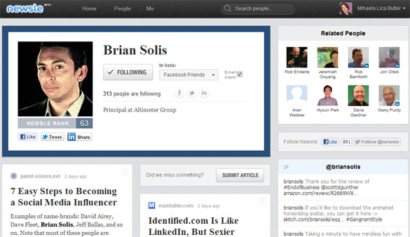 Brian Solis on Newsle