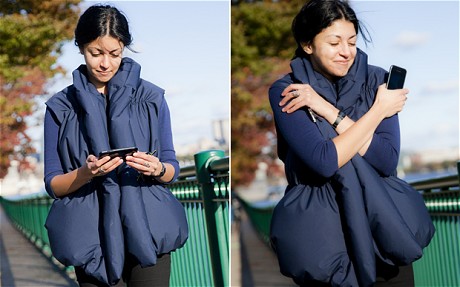 Like-A-Hug Jacket Hugs You When You Get a Facebook Like