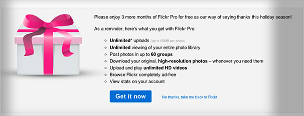 Flickr Gift