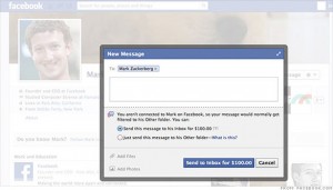 $100 to Message Mark Zuckerberg. Is Facebook Getting All Desperate, or Smart?