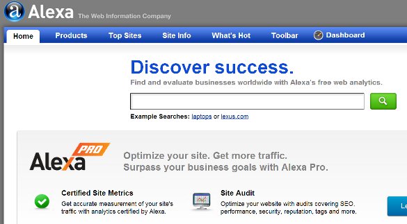 SimilarWeb: Prettier, Faster, Fuzzier and Warmer than Alexa