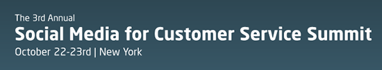 Social Media for Customer Service Summit