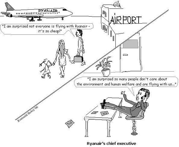Ryanair Does Flyby Reconnaissance for Better PR