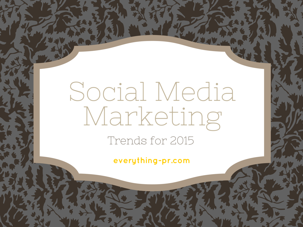 Social Media Marketing Trends