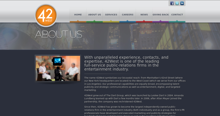 42 West Public Relations - PR News