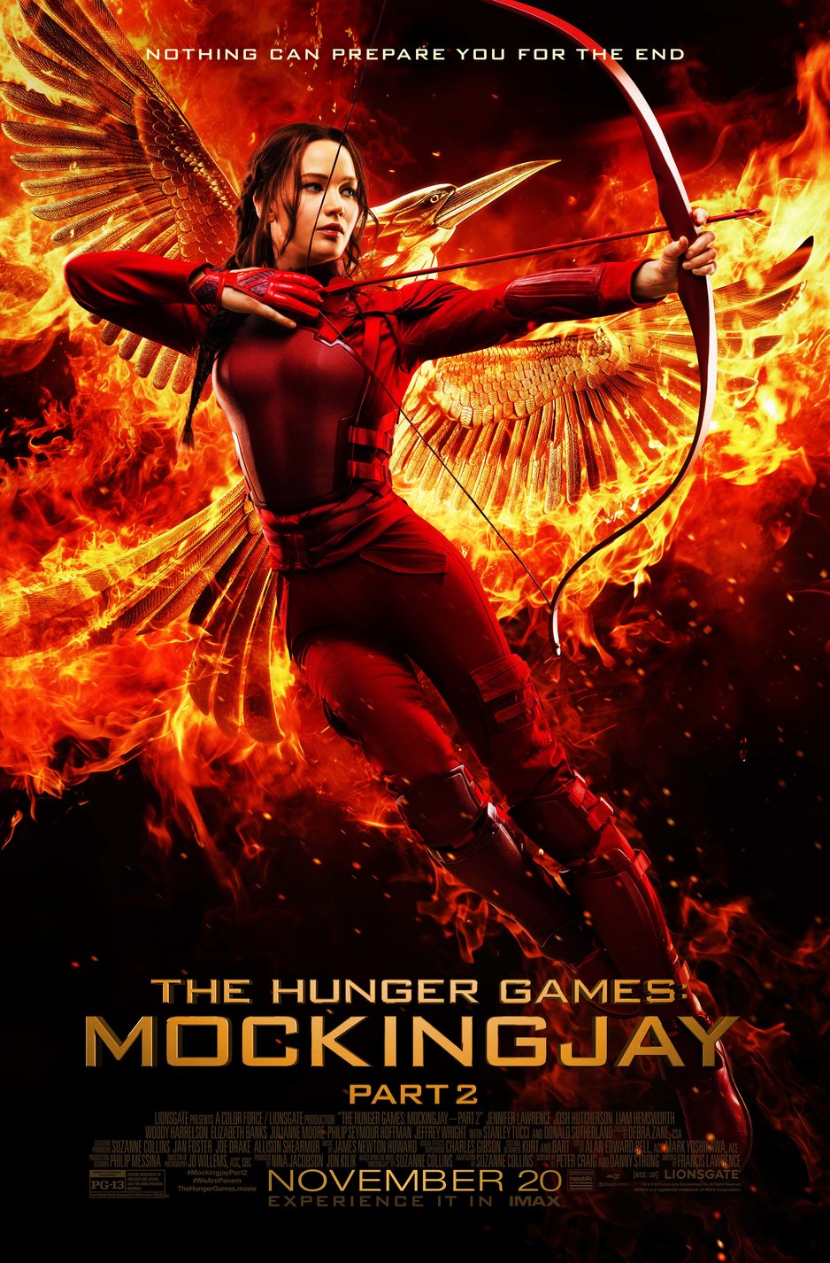 Mocking Jay Part 2 Jennifer Lawrence Poster