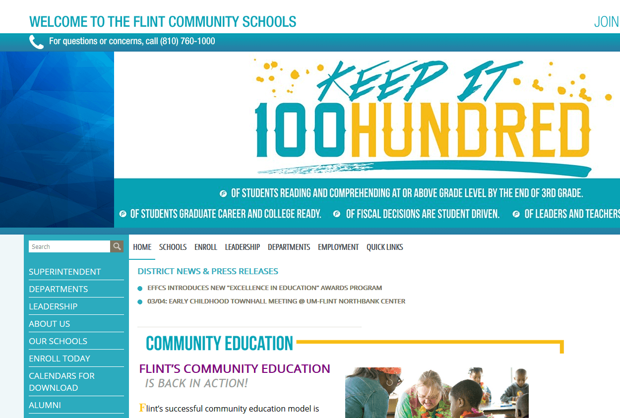 Flint, Michigan School Districts Are Looking To Hire Public Relations Agency