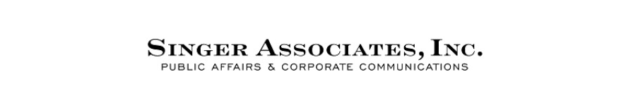 News from Singer & Associates, R&R Partners, Podesta Group, and F/W/V