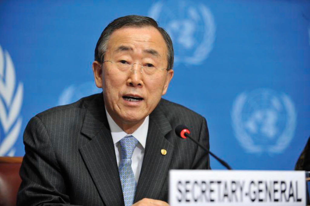 UN Secretary-General Ban Ki-moon Seeking Event Management Company